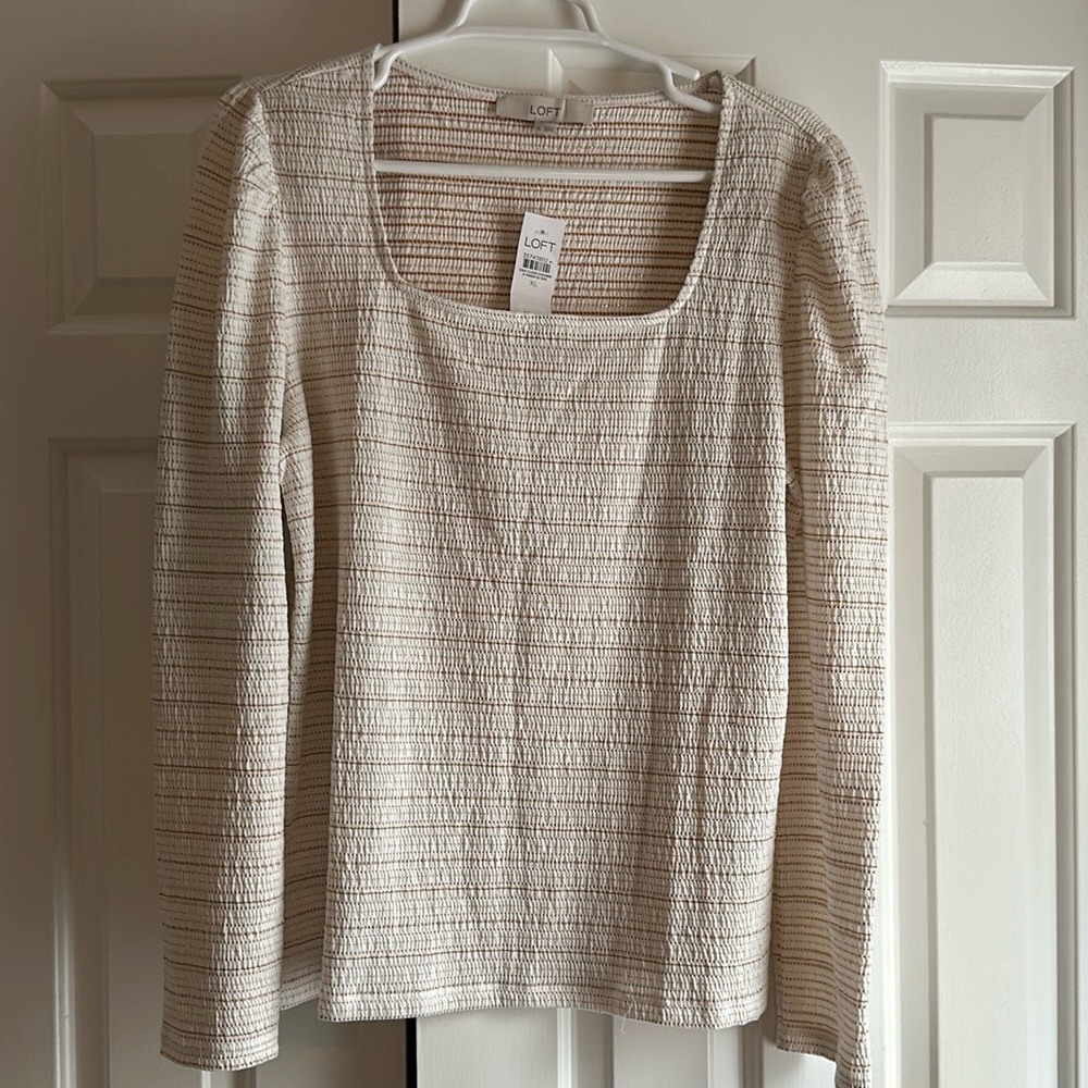 Loft long sleeve shirt. Size XL